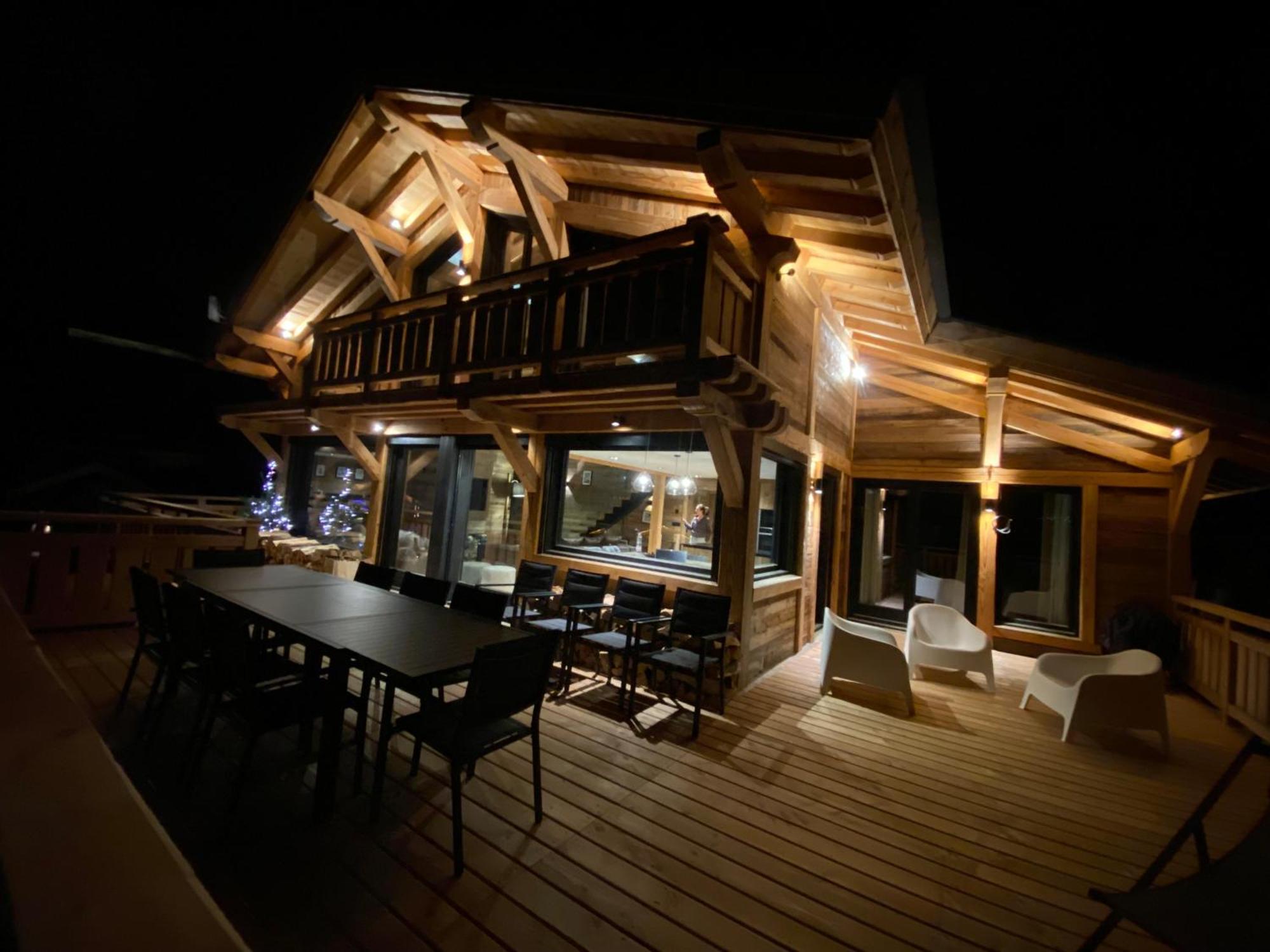 Chalet Aguila - Jacuzzi Et Sauna Panoramique - Construit En 2023 Bolquere Ngoại thất bức ảnh