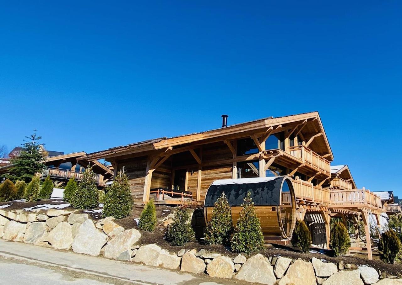 Chalet Aguila - Jacuzzi Et Sauna Panoramique - Construit En 2023 Bolquere Ngoại thất bức ảnh