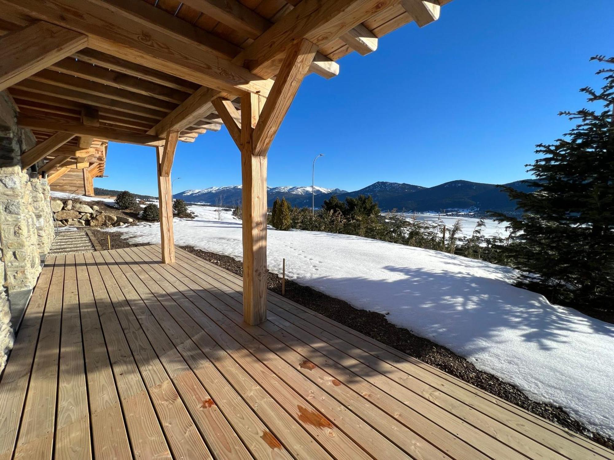 Chalet Aguila - Jacuzzi Et Sauna Panoramique - Construit En 2023 Bolquere Ngoại thất bức ảnh