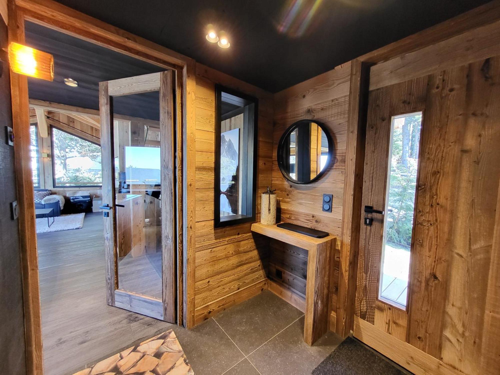 Chalet Aguila - Jacuzzi Et Sauna Panoramique - Construit En 2023 Bolquere Ngoại thất bức ảnh