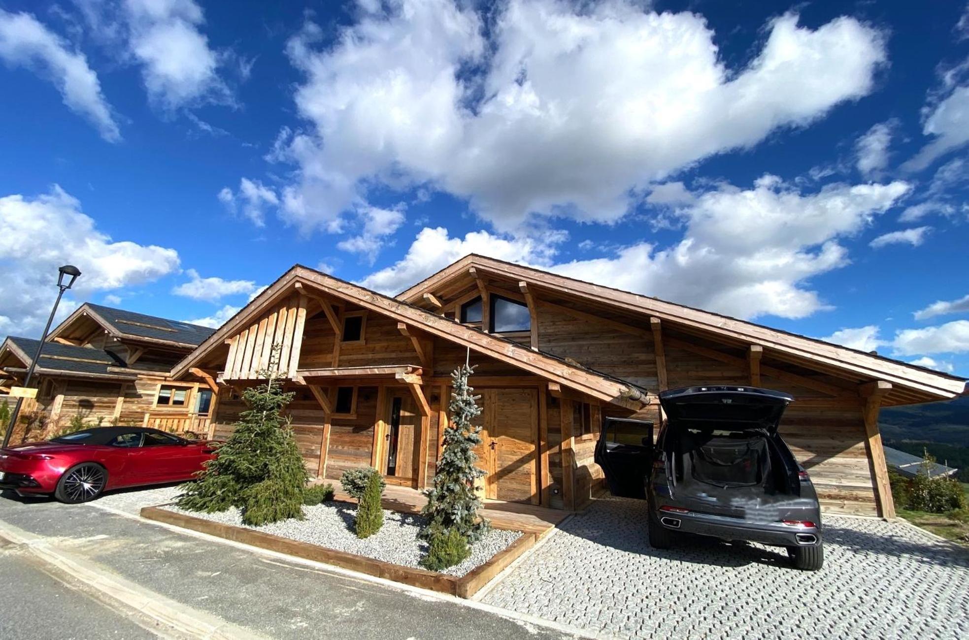 Chalet Aguila - Jacuzzi Et Sauna Panoramique - Construit En 2023 Bolquere Ngoại thất bức ảnh