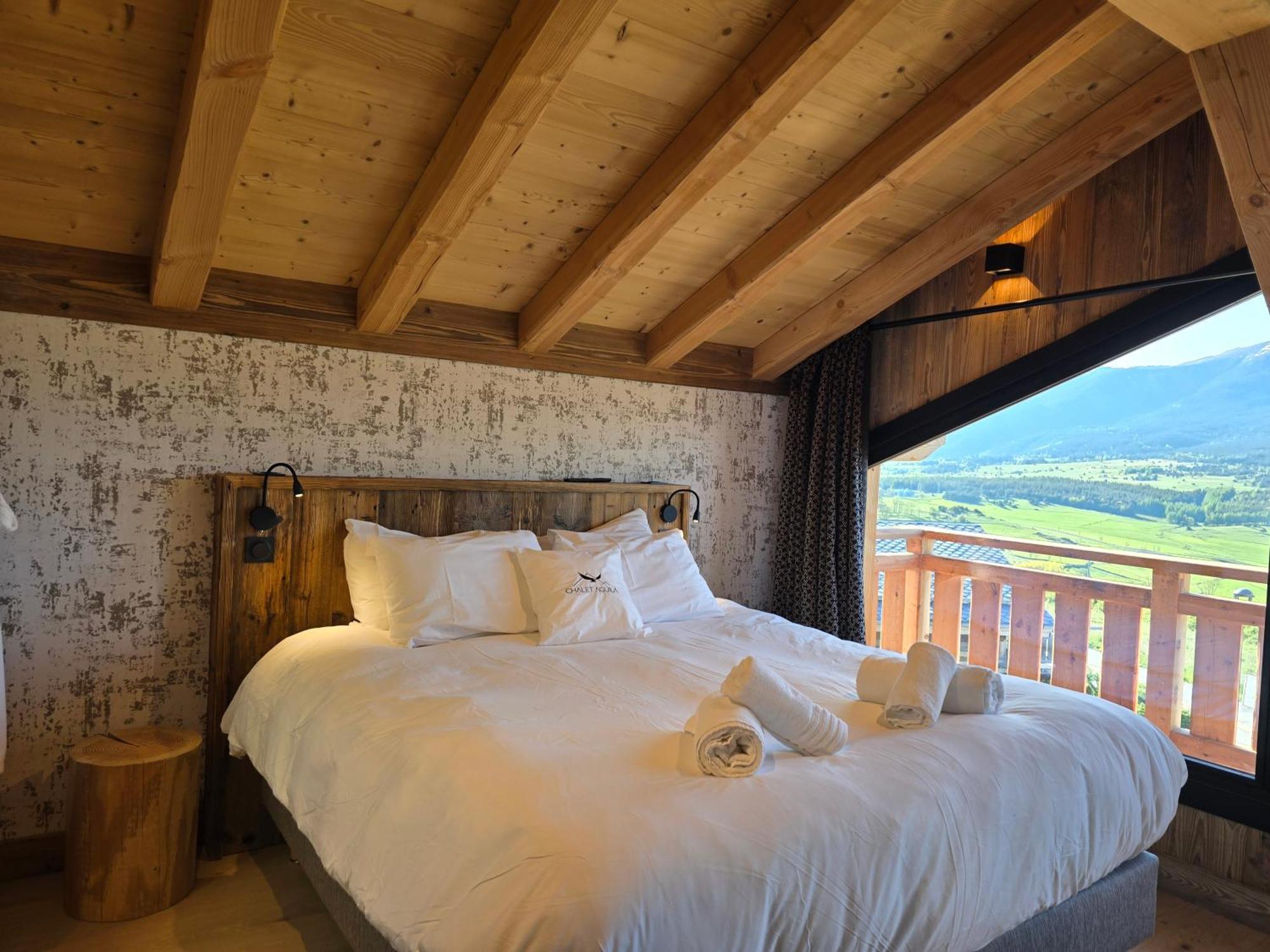 Chalet Aguila - Jacuzzi Et Sauna Panoramique - Construit En 2023 Bolquere Ngoại thất bức ảnh